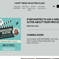 I Don’t Need An Acting Class