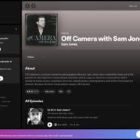 Off Camera With Sam Jones