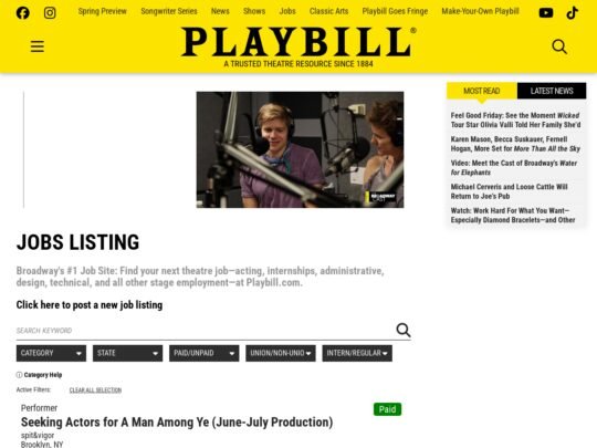 Playbill