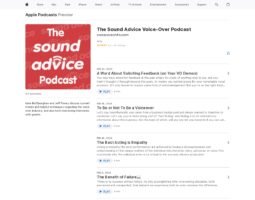 The Sound Advice Voice-Over Podcast