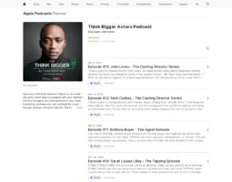 Think Bigger Actors Podcast