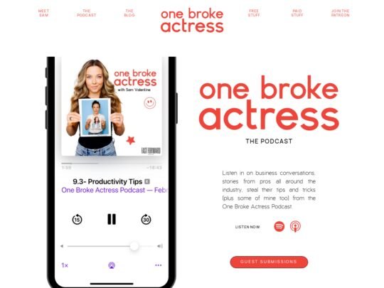 One Broke Actress Podcast